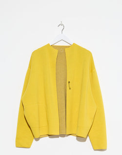 Lemon Taupe Cashmere Reversible Loro Jacket