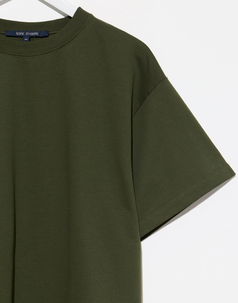 Seaweed Cotton Jersey Tulsa T-Shirt