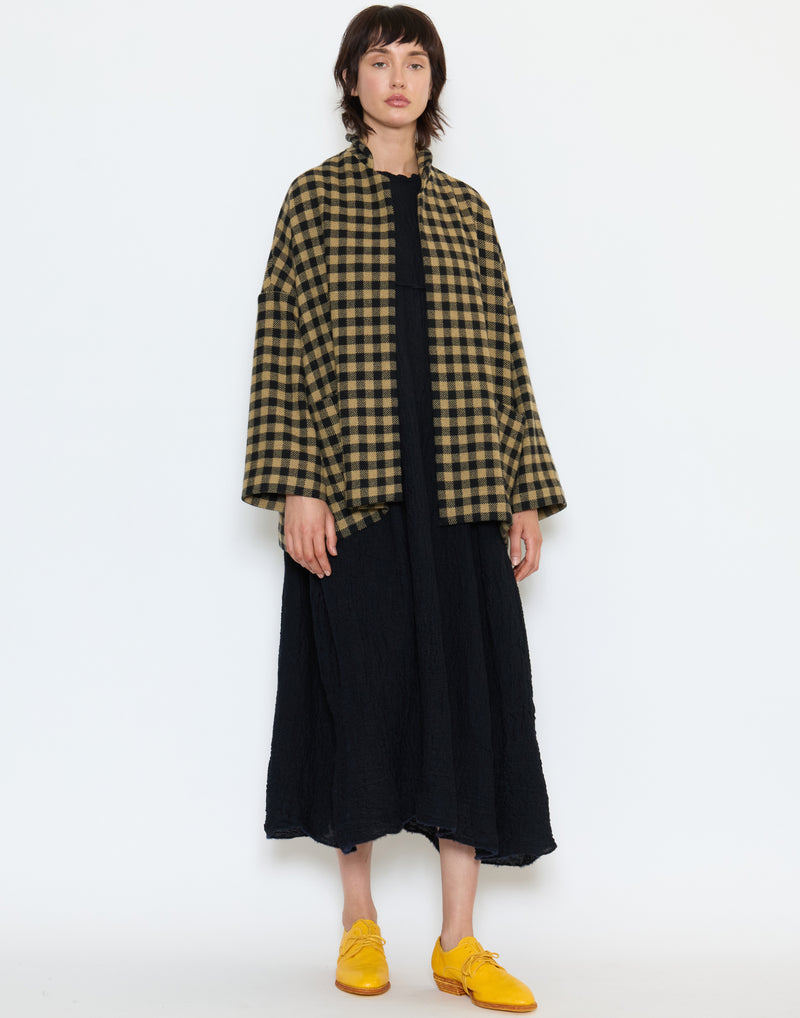 Check Wool Giacca Gladiolo Jacket