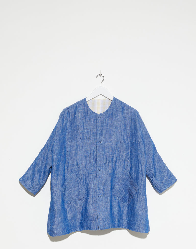 aodress-denim-blue-yellow-check-linen-reversible-coat.jpeg