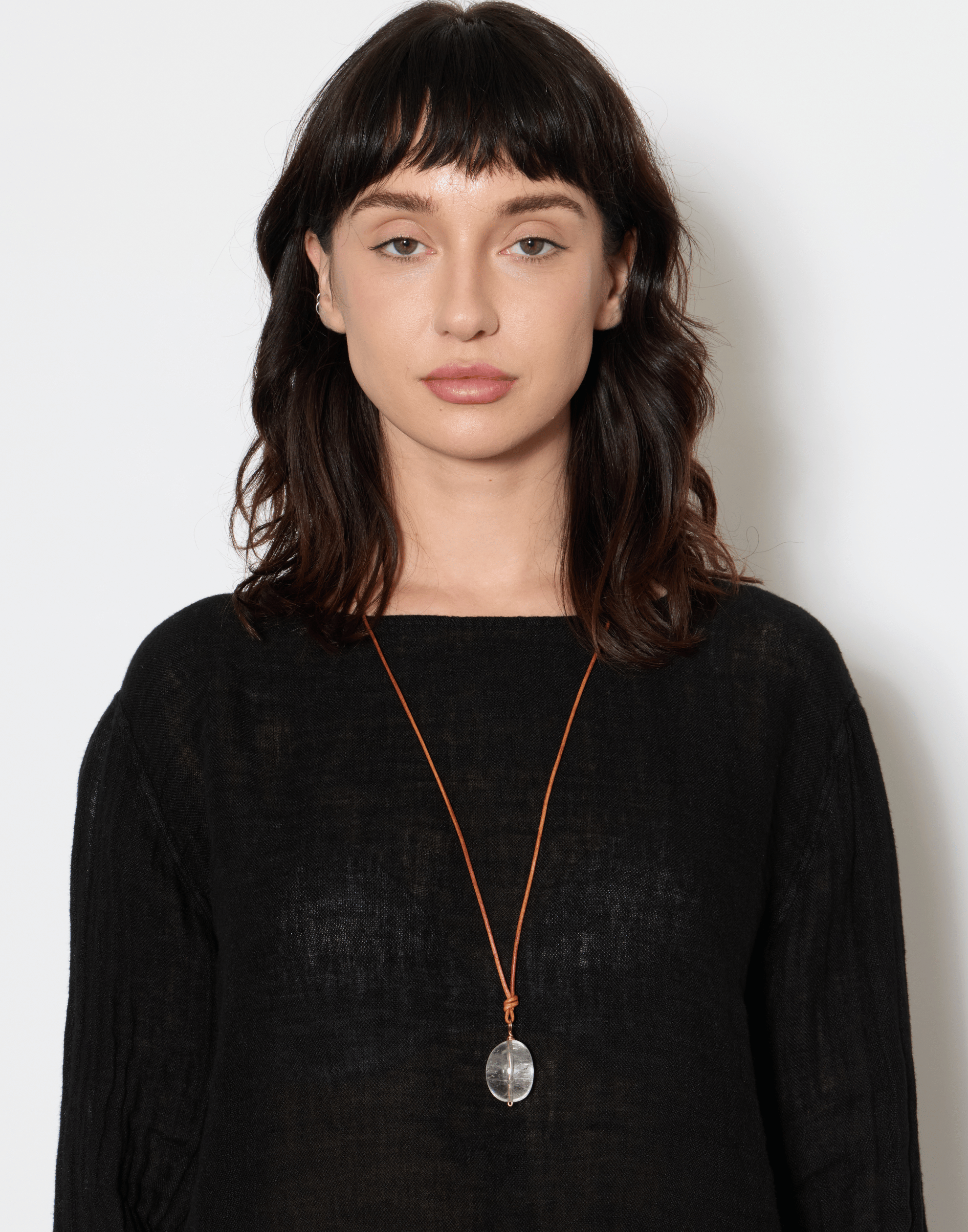 Clear Quartz Pendant Necklace