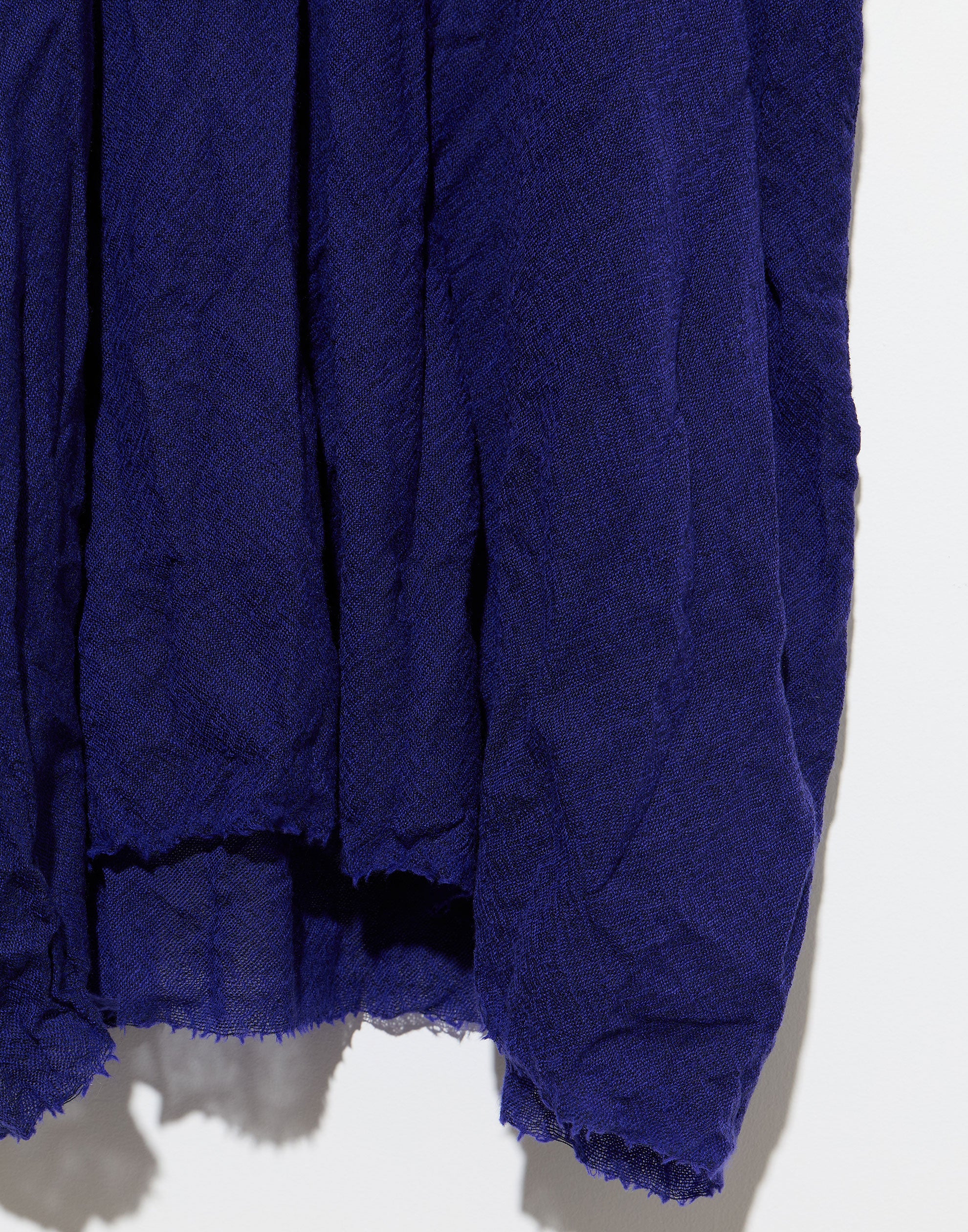 Royal Blue Wool Bianco Lavato Dress