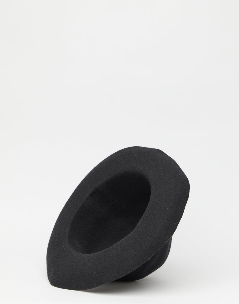 Dark Grey Lazy EB Felt Hat