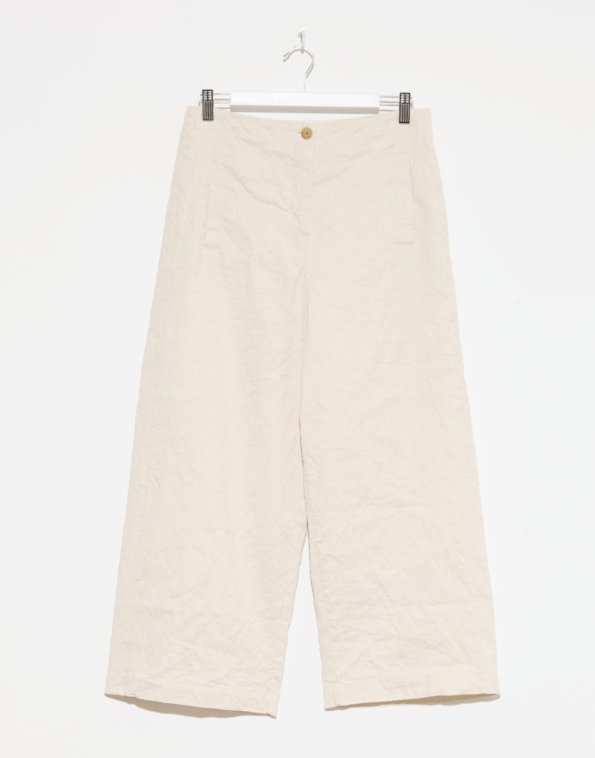 Natural Cotton Blend Paulette Pants
