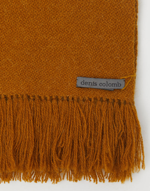 Gold Brown Camel Hair Gobi Scarf