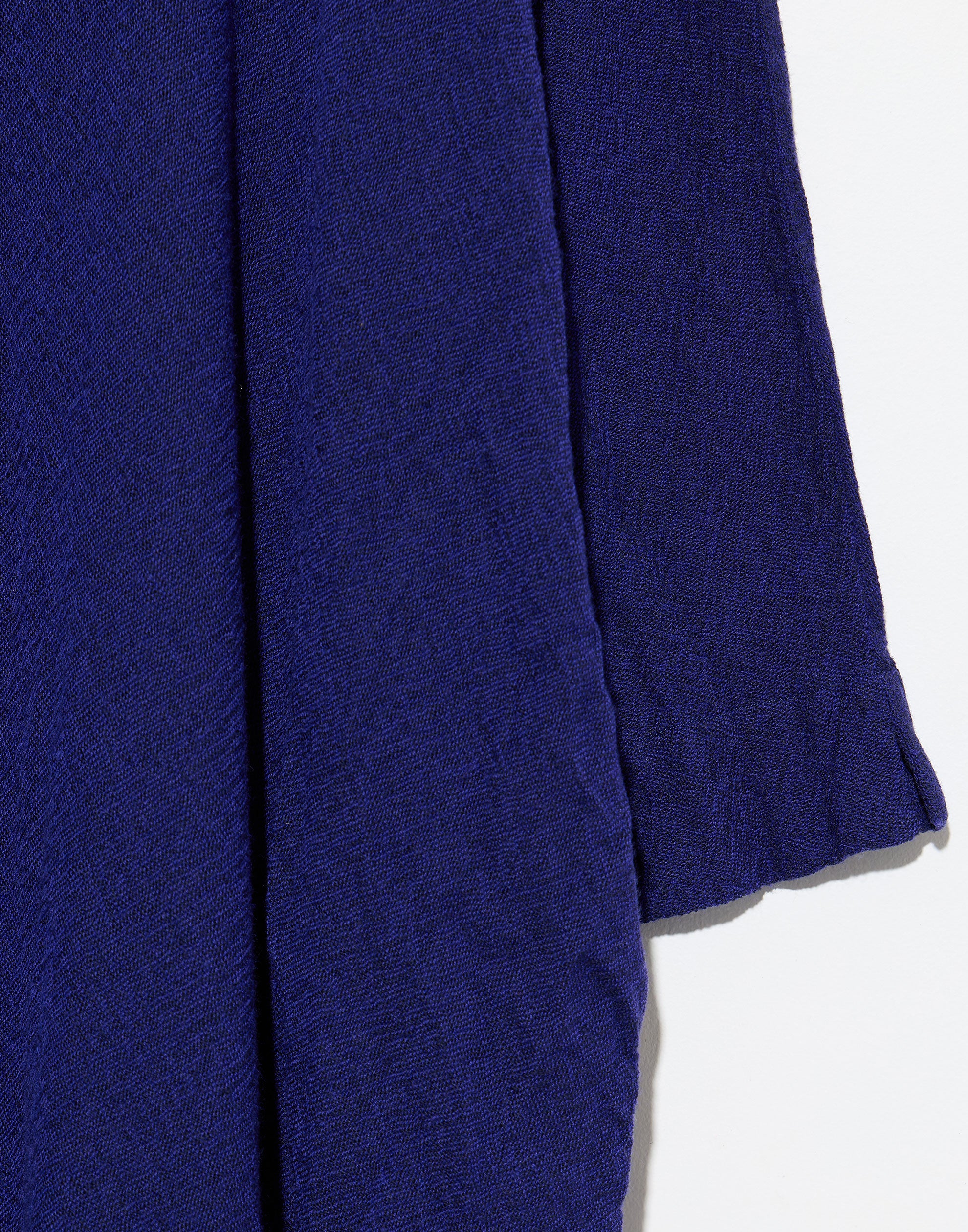 Royal Blue Wool Bianco Lavato Dress