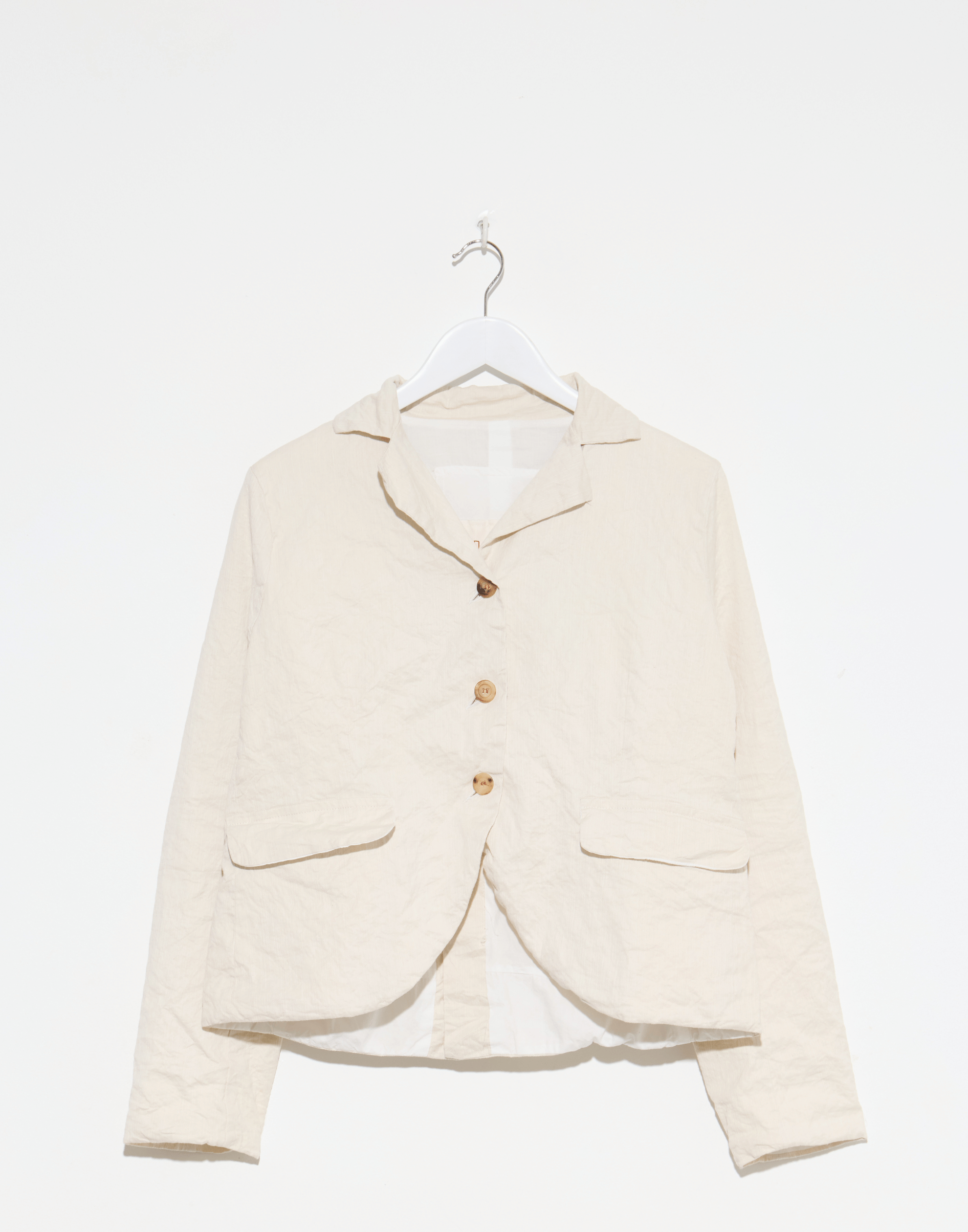 Natural Cotton Blend Jacqueline Jacket