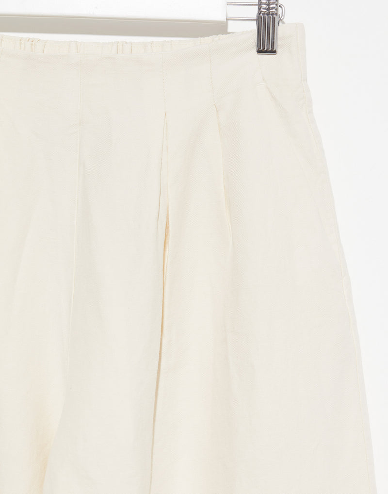 Parchment Cotton & Linen Corrine Trousers