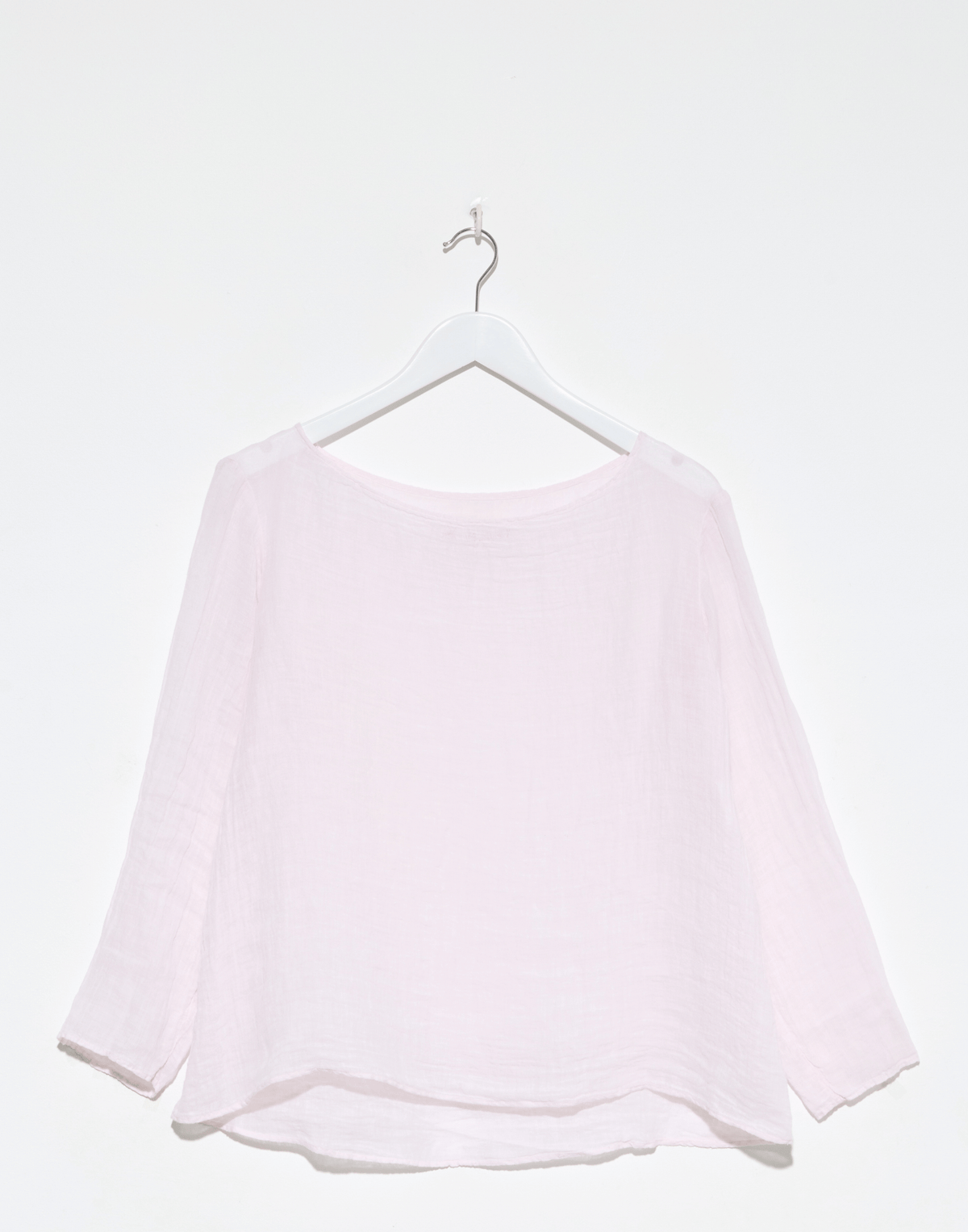 Blush Linen Voile Yilin Top