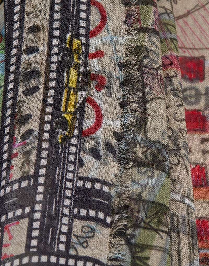 NY City Modal & Cashmere Scarf
