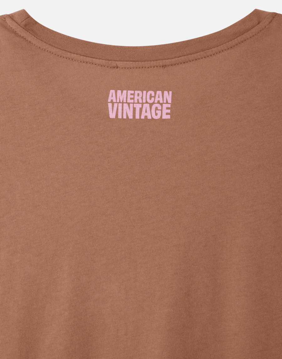 Chocolate Cotton Apoly Long Sleeve Top