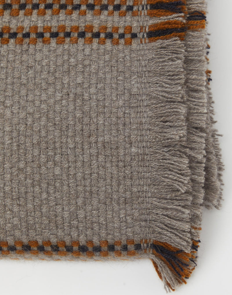 Warm Grey Sutai Nomad Blanket