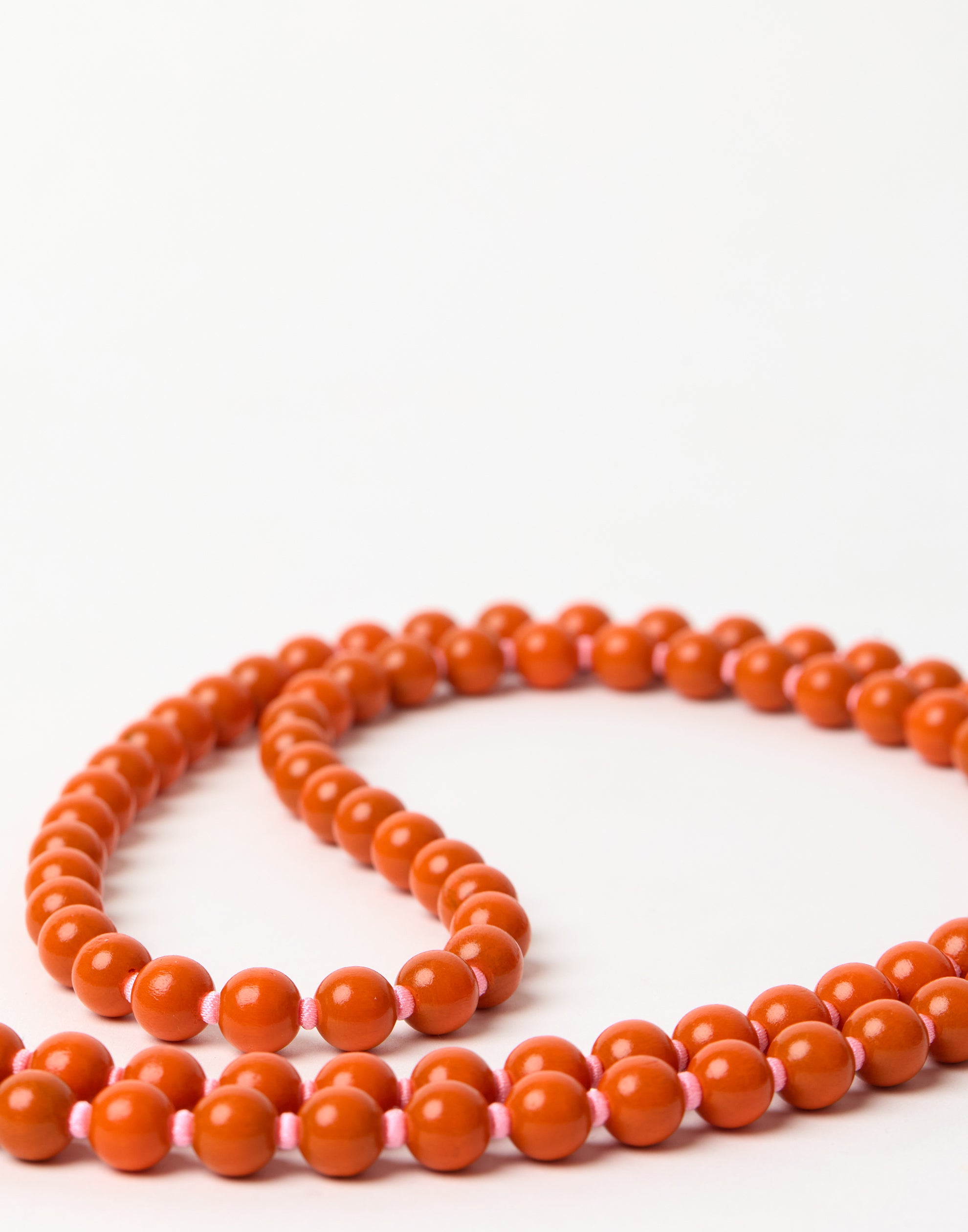 Orange & Rose Pink Phone Necklace