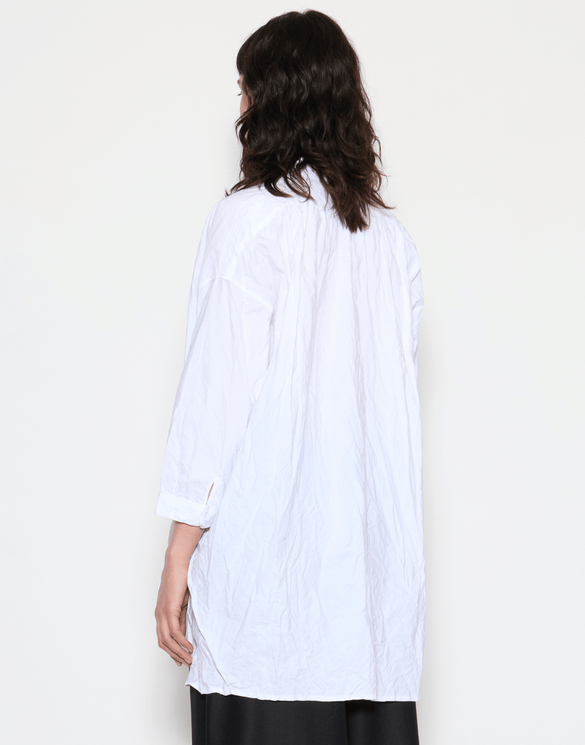 White Cotton Kora Lavato Top
