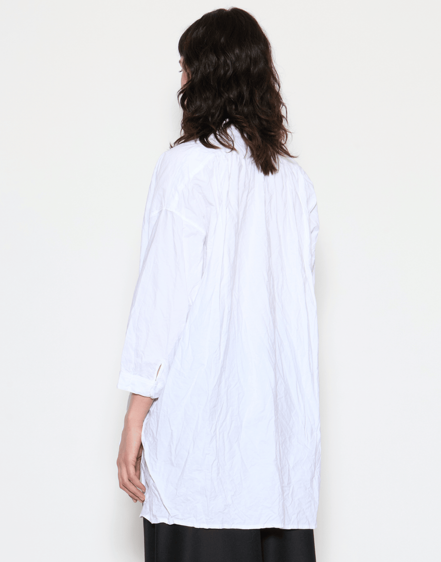 White Cotton Kora Lavato Top