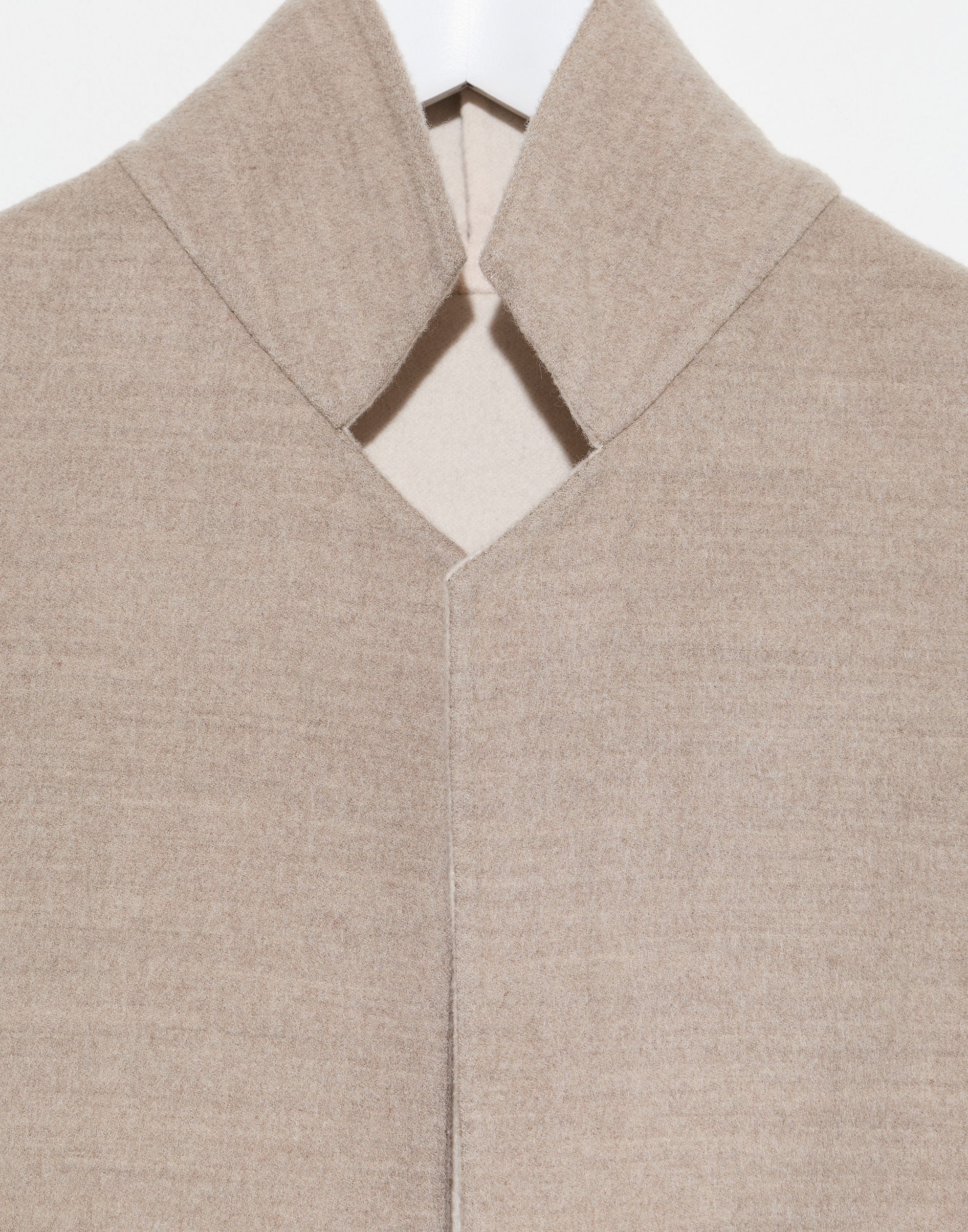 Two Tone Wool Reversible Giacca Gladiolo Jacket