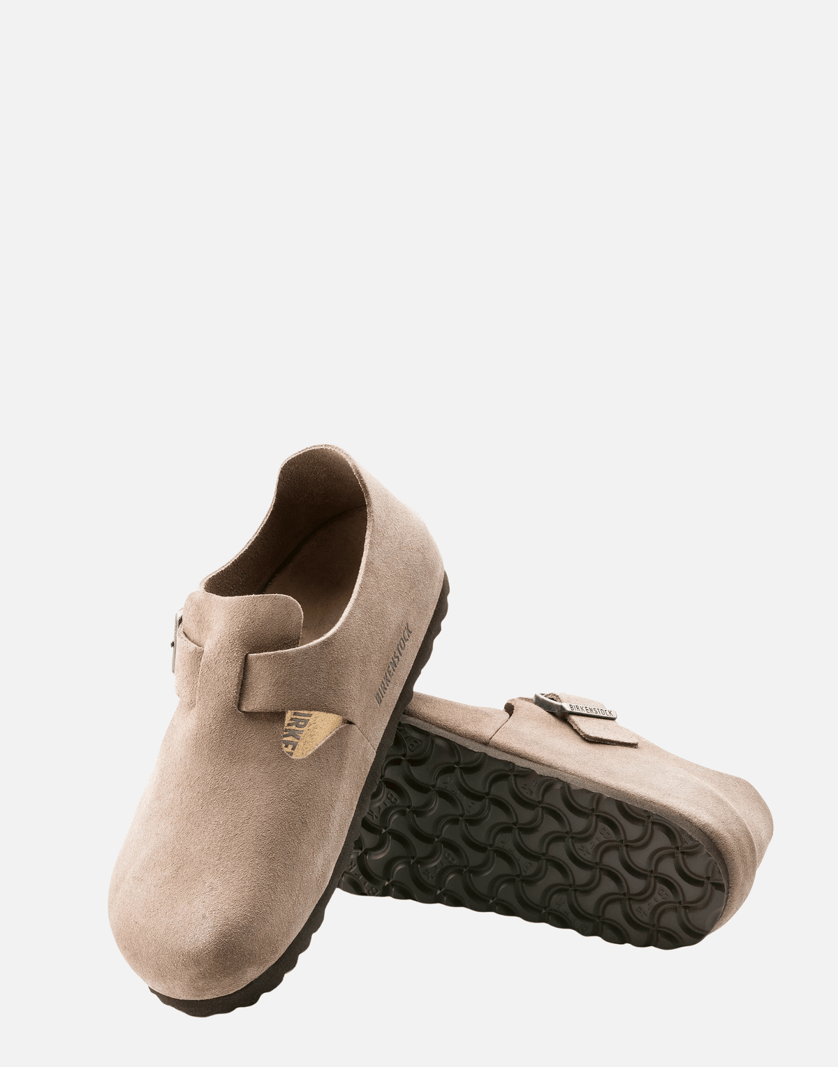 Regular Taupe Suede Leather London Shoes