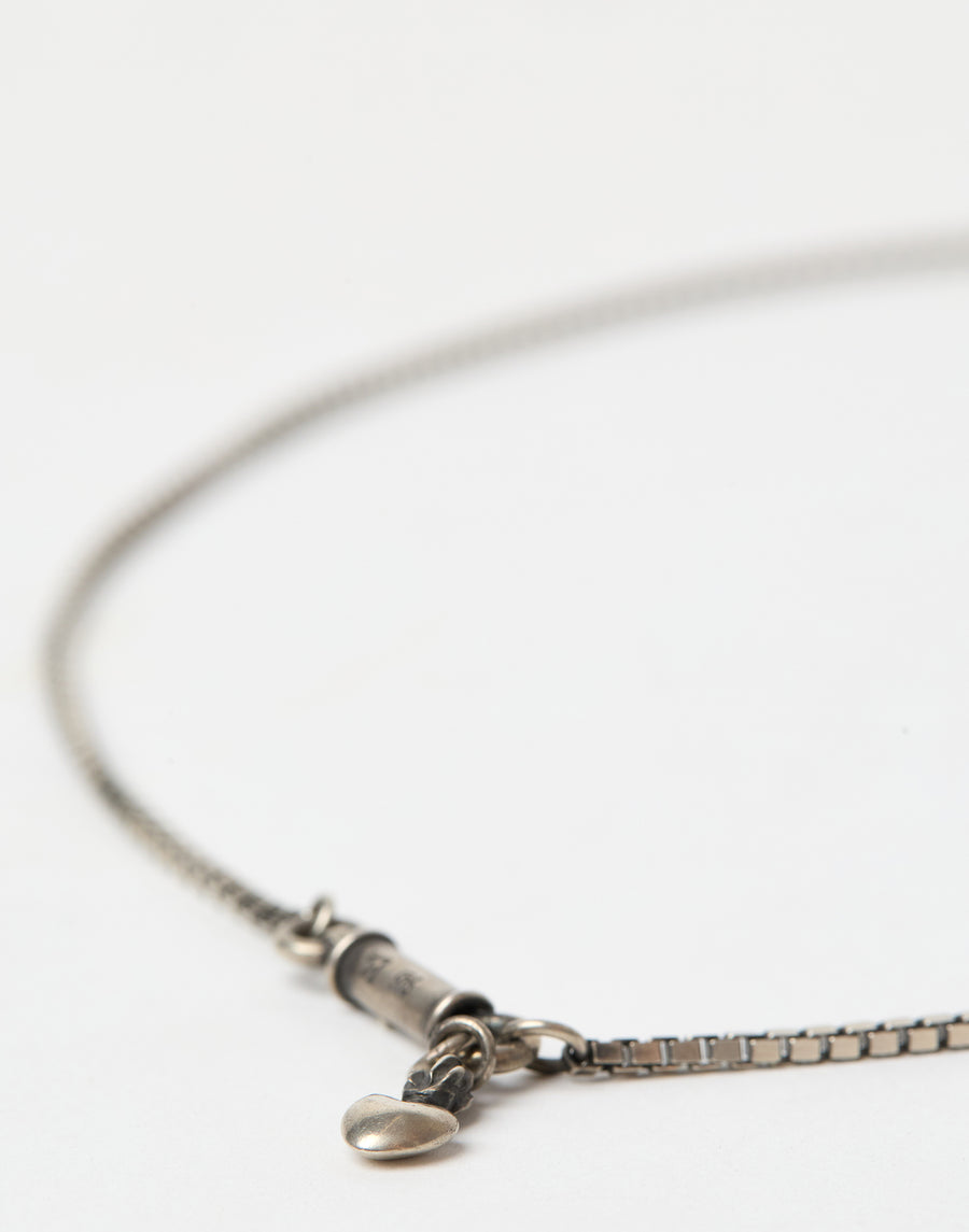 Silver Symbol Heart Necklace