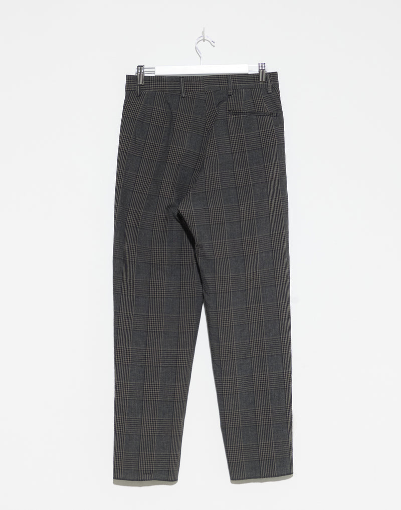 Check Linen & Cotton Farmer Pants