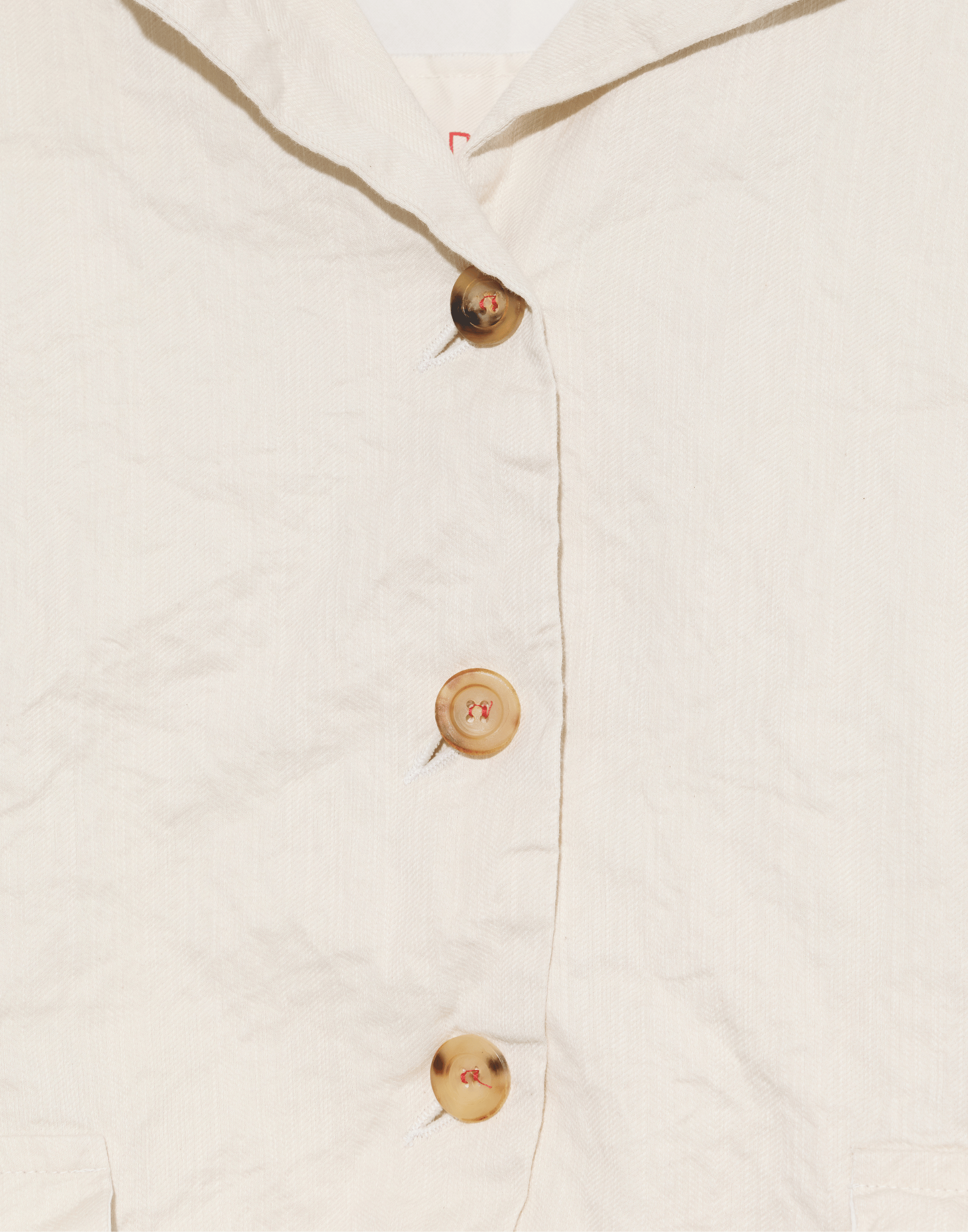 Natural Cotton Blend Jacqueline Jacket