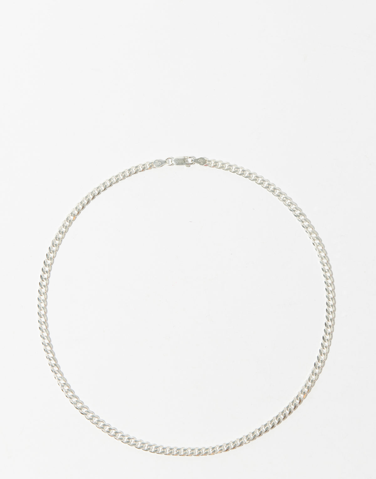 Silver Eileen Chain Necklace