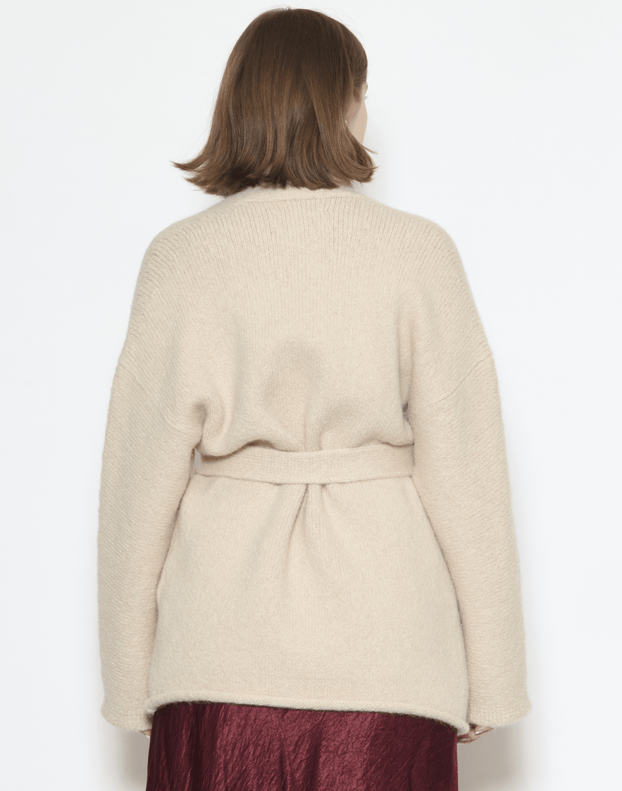 Antique Melange Alpaca Blend Coto Cardigan