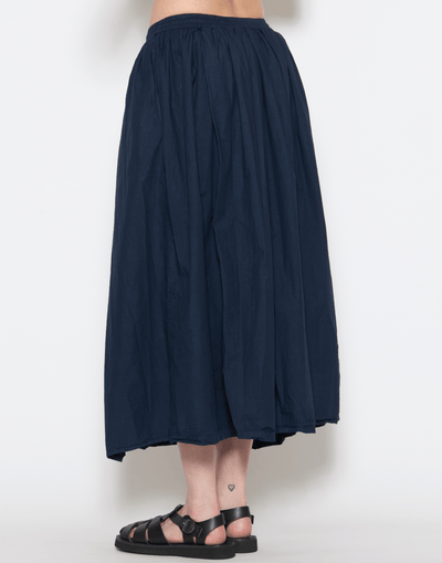 Dark Navy Cotton Ulla Skirt
