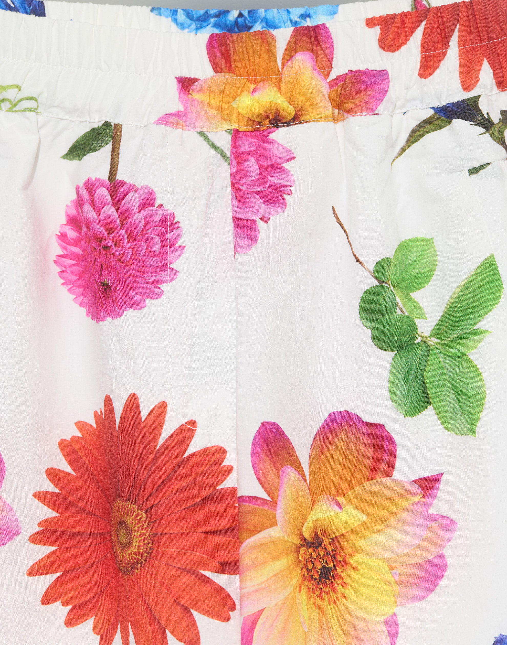 Flower Print Cotton Potamia Pants