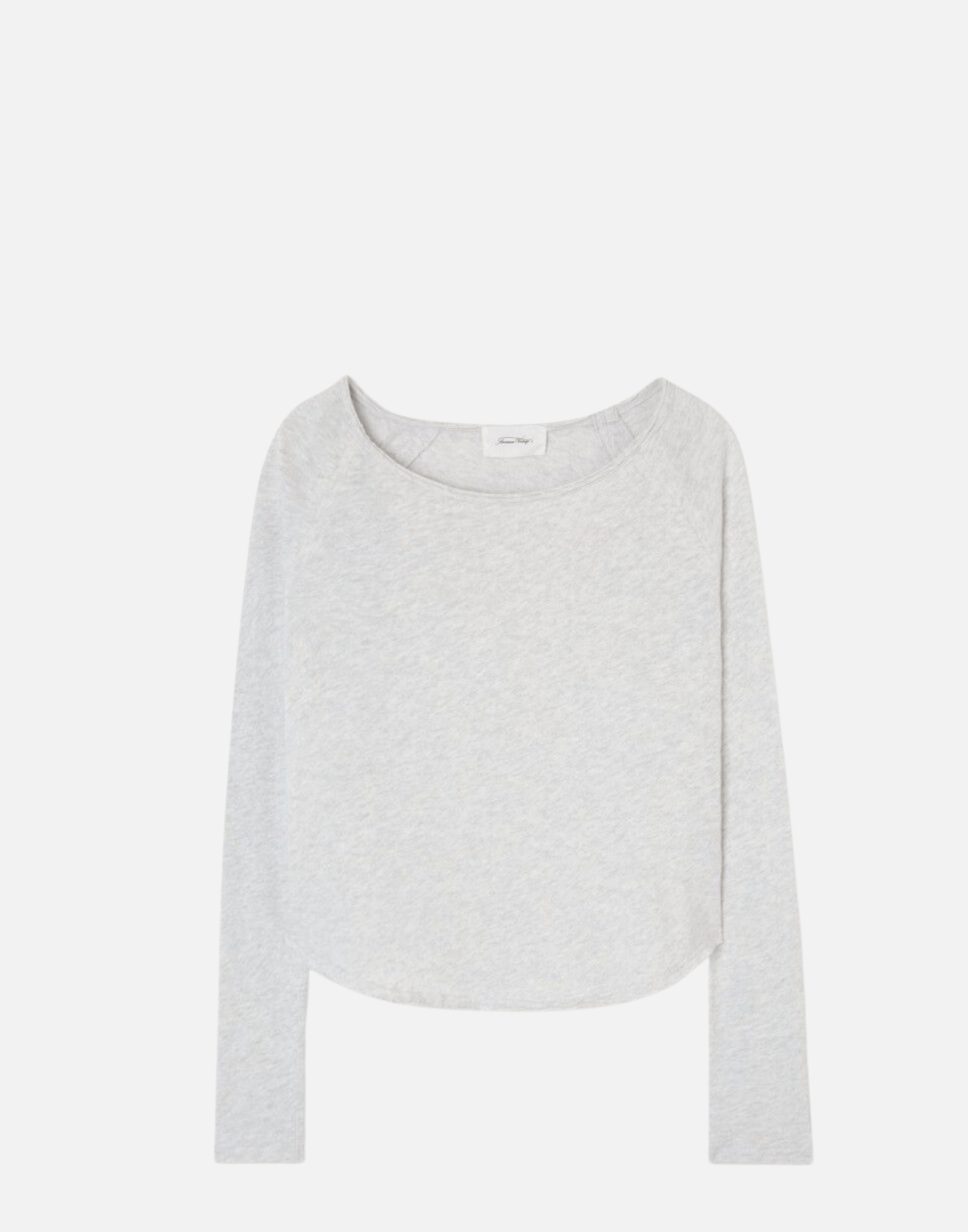 Arctic Melange Cotton Sonoma Long Sleeve T-Shirt