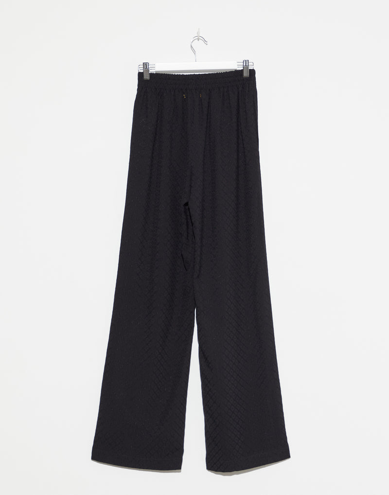 Black Viscose Brittany Trousers
