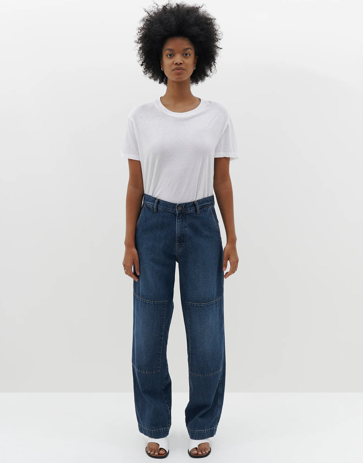 White Cotton Classic T-Shirt