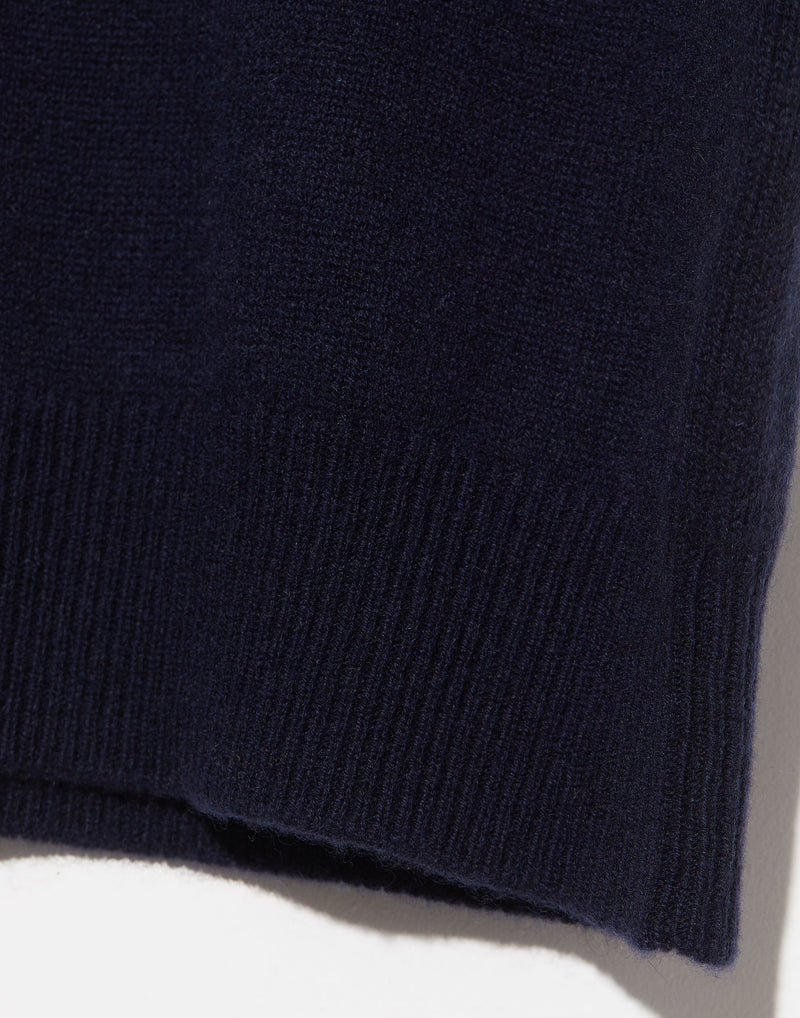 Beluga Blue Cashmere Iris Pullover