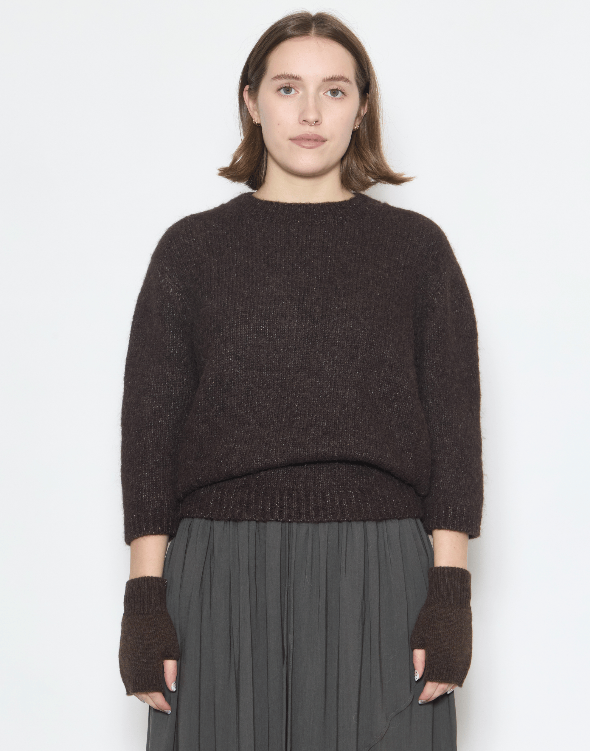 Soil Wool Blend Loft Baby Pullover