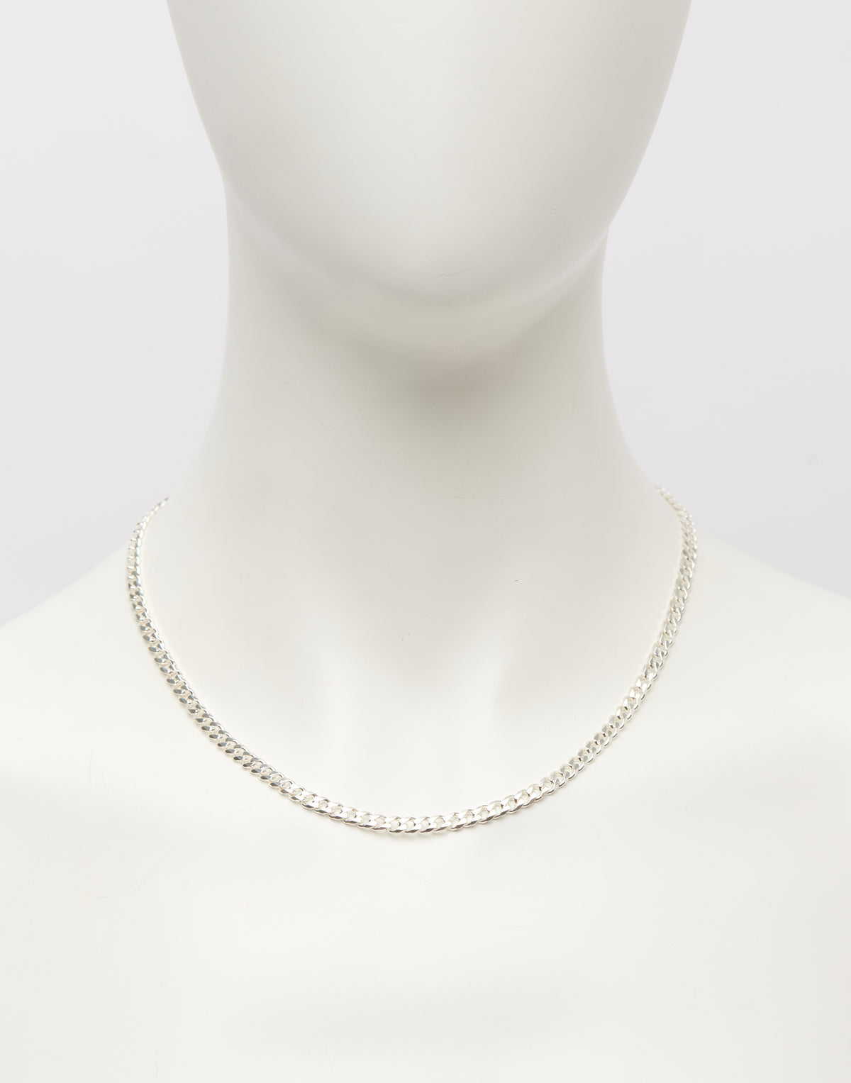Silver Eileen Chain Necklace