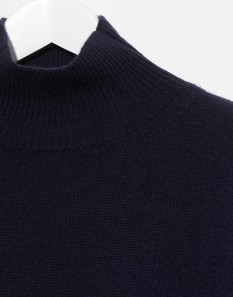 Beluga Blue Cashmere Iris Pullover