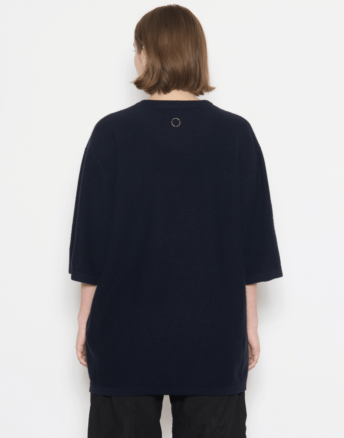 Ocean Blue Cashmere Tarn Pullover