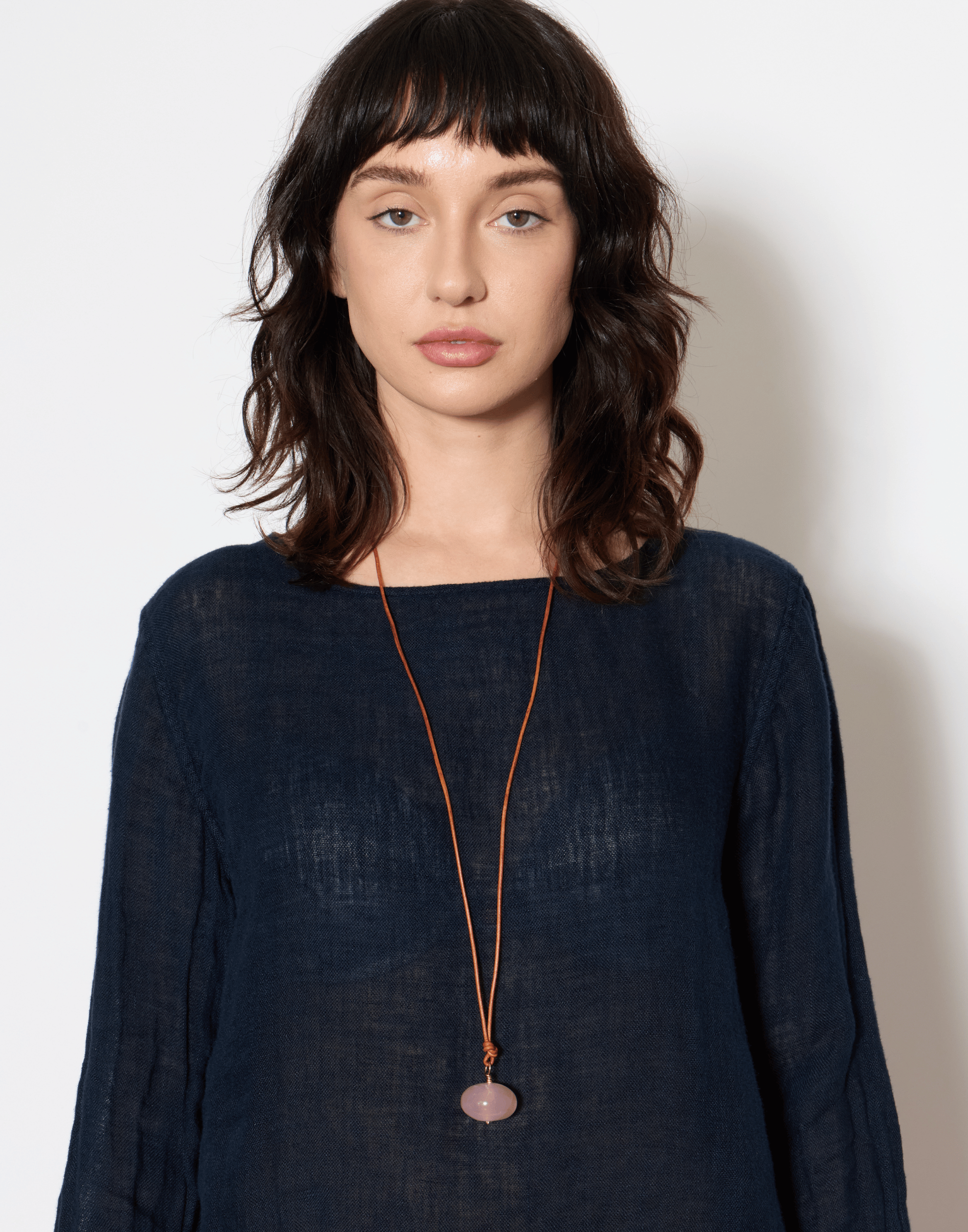 Rose Quartz Pendant Necklace