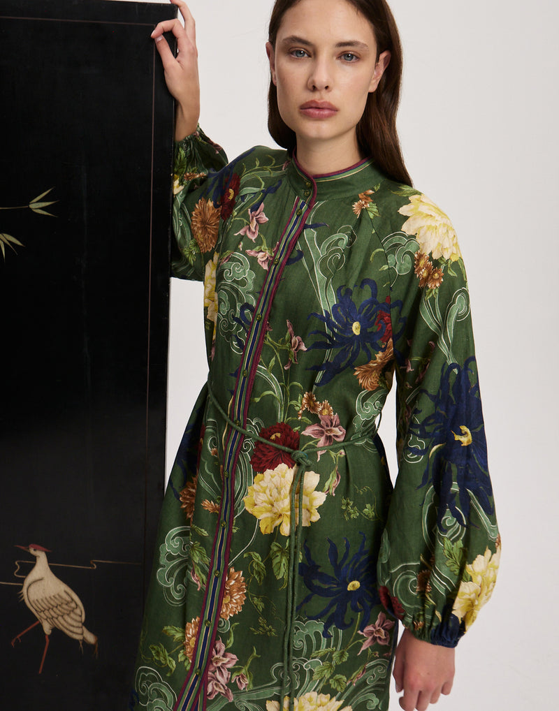 Linen Avery Shirt Dress