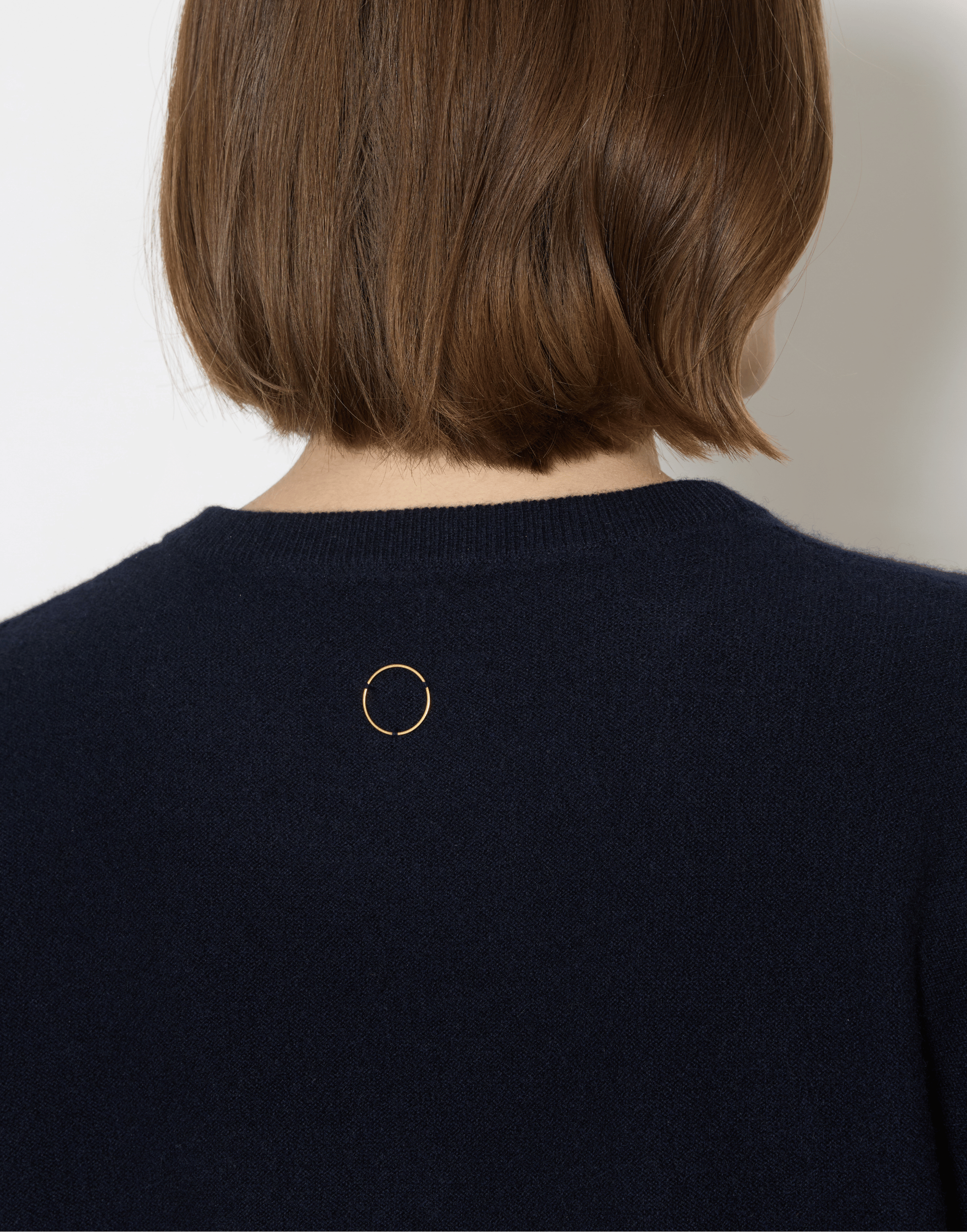 Ocean Blue Cashmere Tarn Pullover