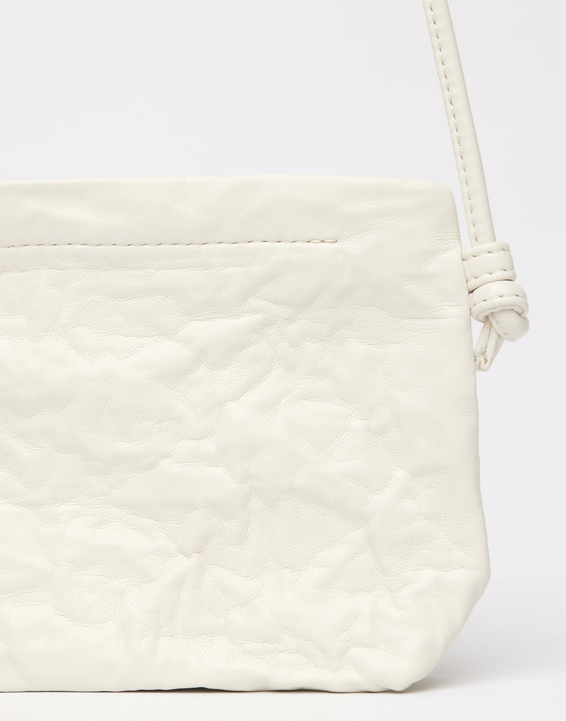 Ivory Eco Nappa Leather Mini Bag