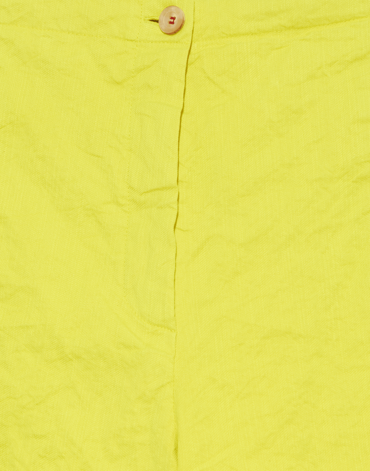 Lime Cotton Blend Paulette Pants
