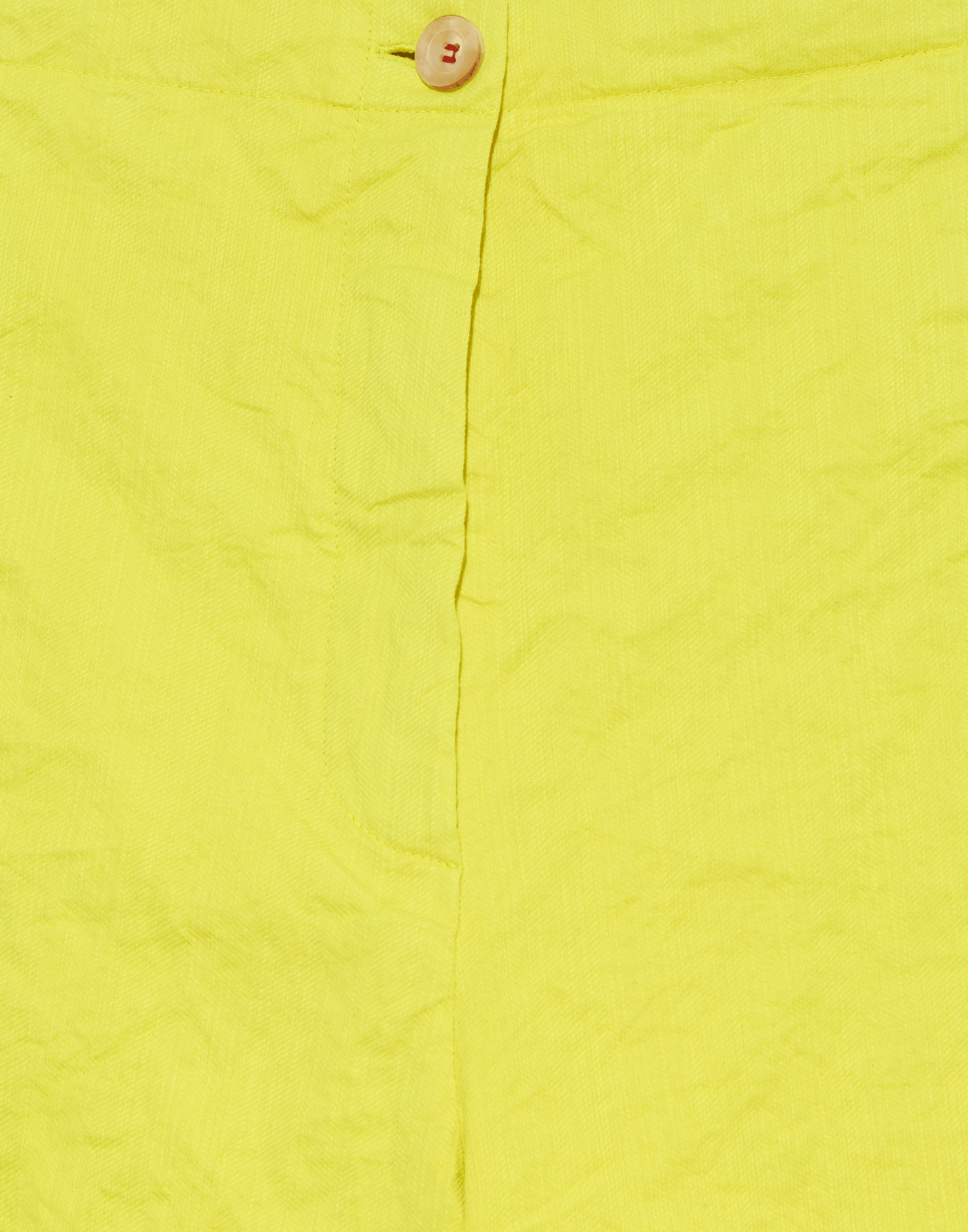 Lime Cotton Blend Paulette Pants