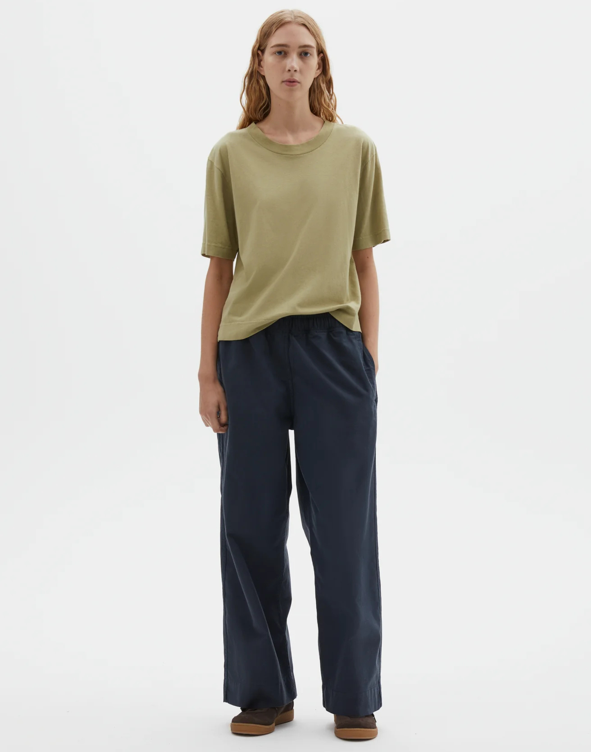 Ink Cotton Ripstop Sports Joggers