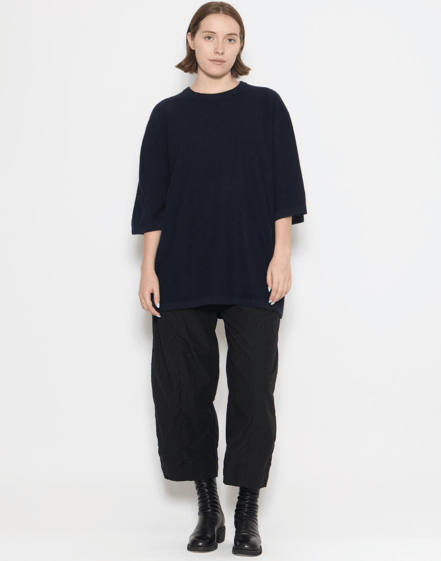 Ocean Blue Cashmere Tarn Pullover