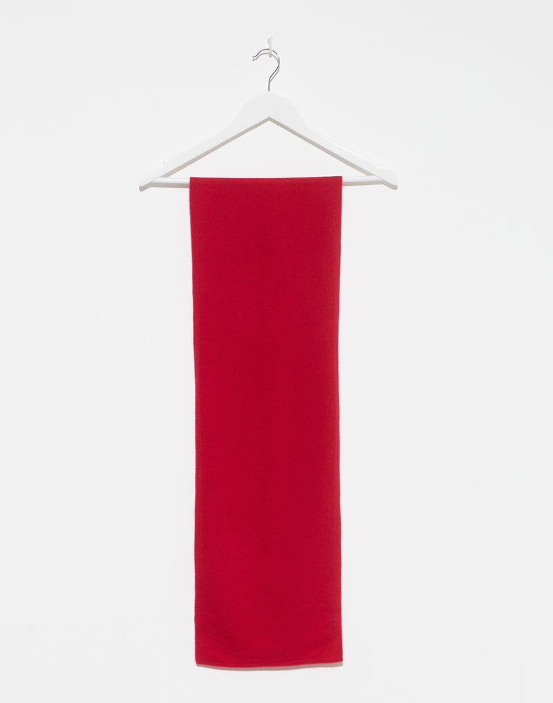 Scarlet Red Cashmere Everyday Scarf