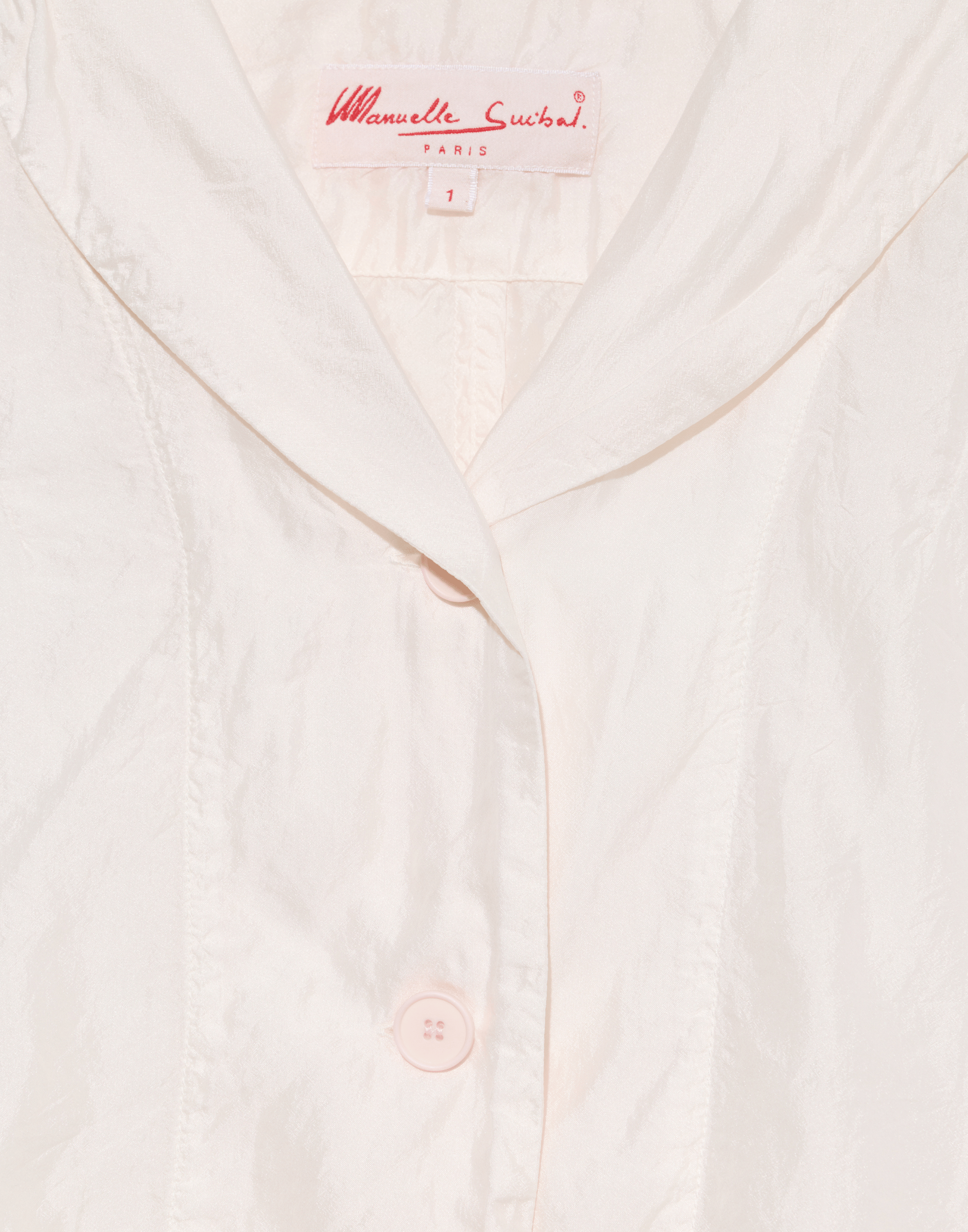 Blush Pink Silk Shylk Oversized Jacket