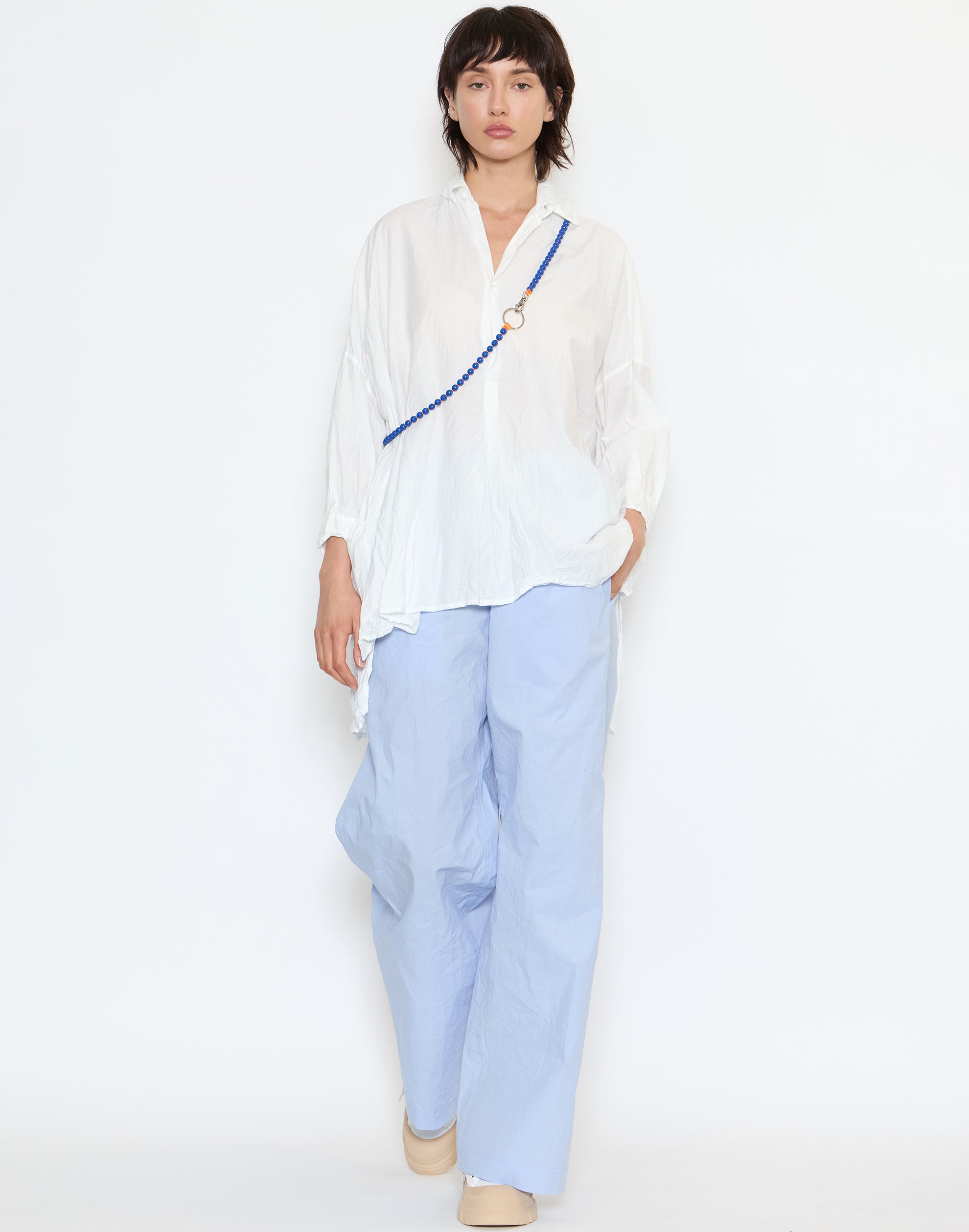 Sky Cotton Pleven Relaxed Pants