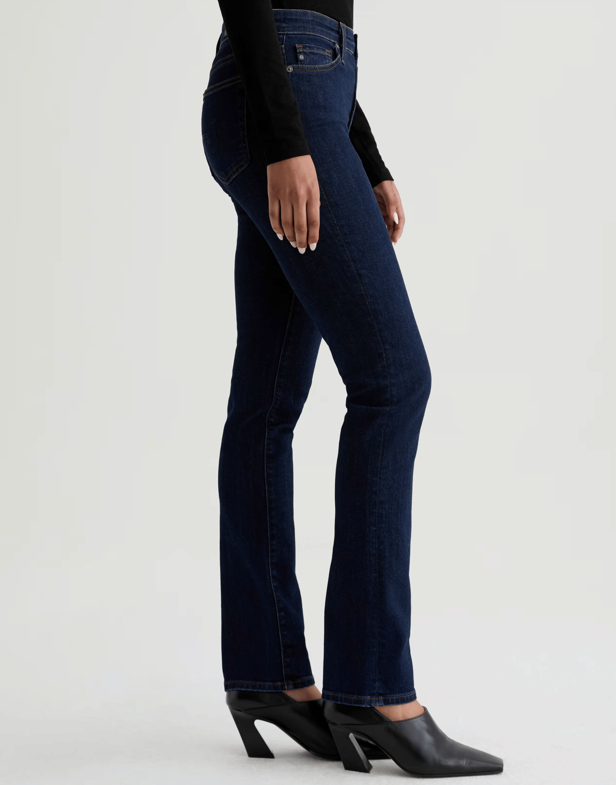 Modern Indigo Mid-Rise Mari Extended Jeans