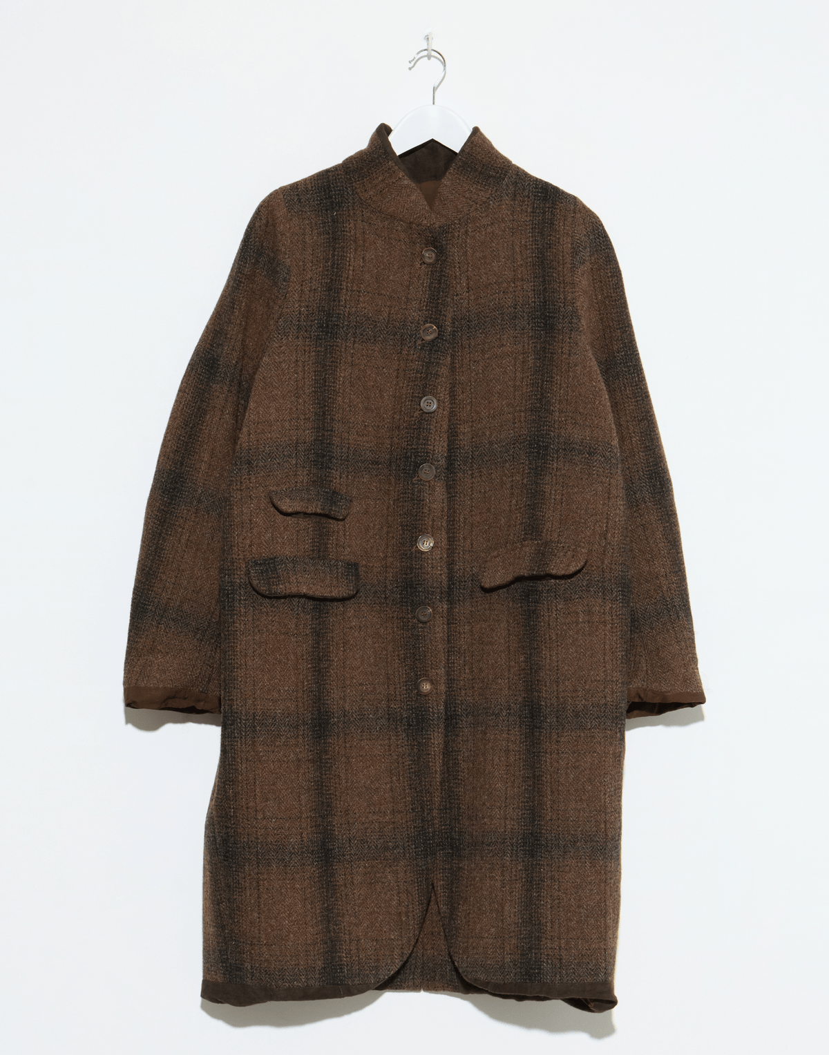 Brown Harris Tweed Marika Coat