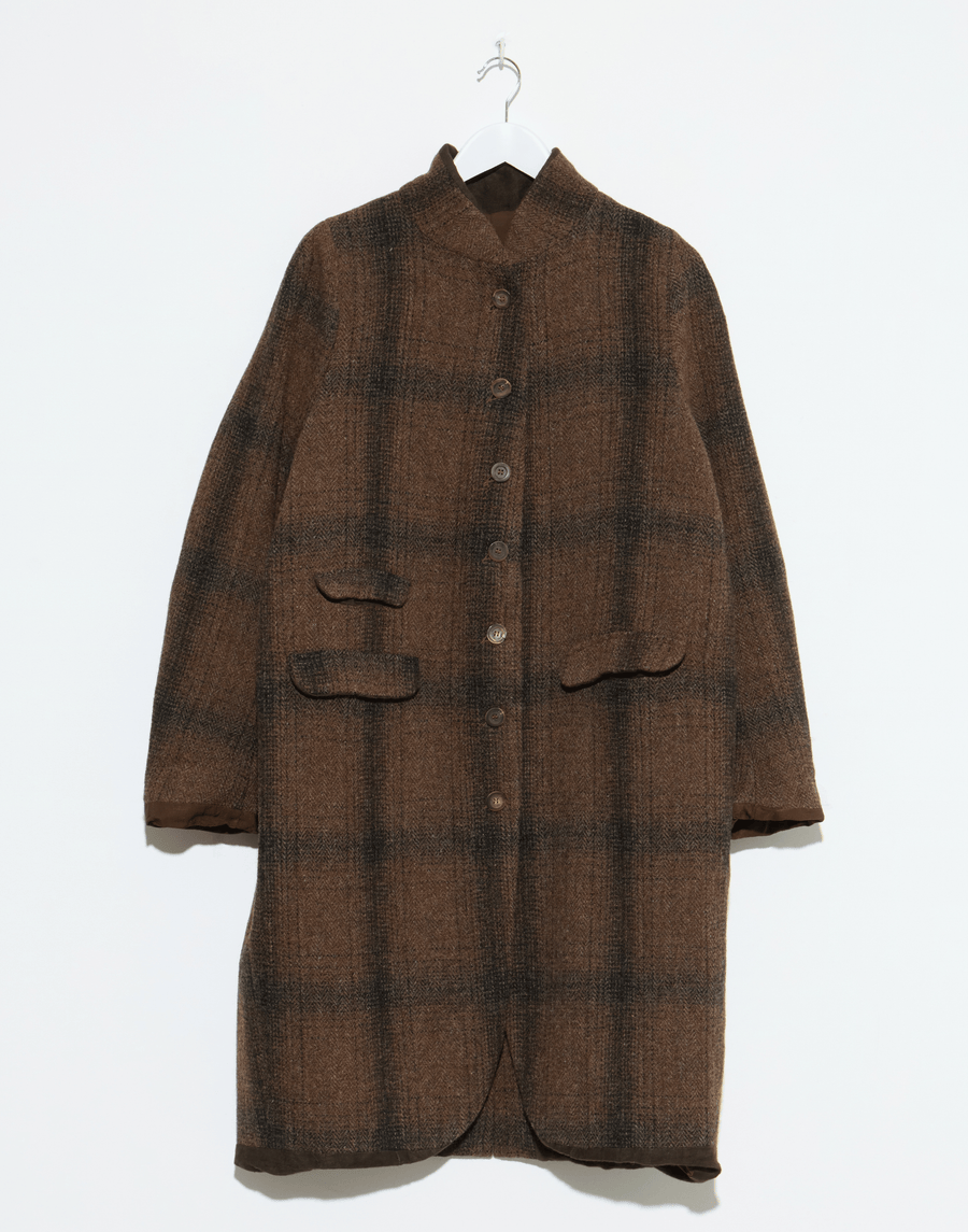 Brown Harris Tweed Marika Coat